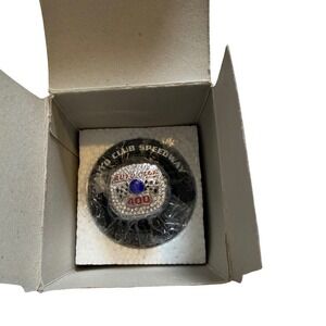 NASCAR Auto Club 400 Fan Ring Auto Club Speedway Collectible Kyle Larson Box